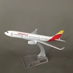 image-JASON TUTU Diecast Metal Model Aircraft - 1:400 Scale Plane for Collectors