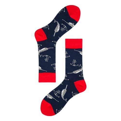 image-QinyeThree Funny Shark Socks - Casual Comfort for All Seasons