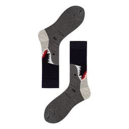 image-QinyeThree Funny Shark Socks - Casual Comfort for All Seasons