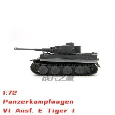 image-GRAPMAN 1:72 Military Model Tank Kit - Assembled WWII German Vehicle
