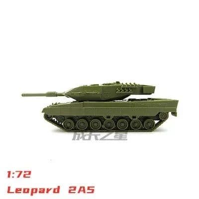 image-GRAPMAN 1:72 Military Model Tank Kit - Assembled WWII German Vehicle