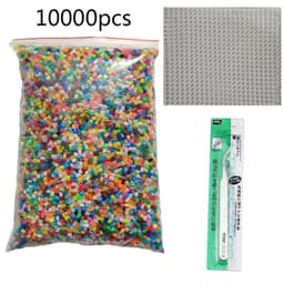 image-ZLLBTMO Mini Hama Beads Set 10,000pcs Creative 3D Puzzle Toy for Children