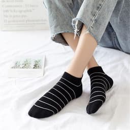image-AnBnCn Cute Embroidered Panda Socks - Fun Novelty Casual Footwear