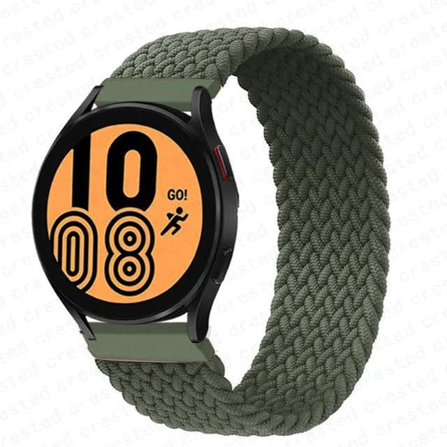 image-I LOVE LUO Braided Solo Loop Band for Samsung & Huawei Watches - 20mm/22mm