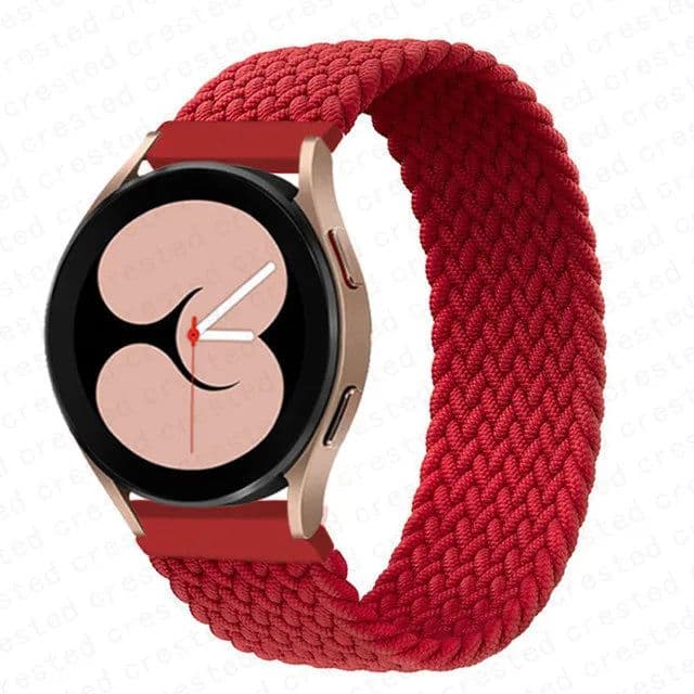 image-I LOVE LUO Braided Solo Loop Band for Samsung & Huawei Watches - 20mm/22mm