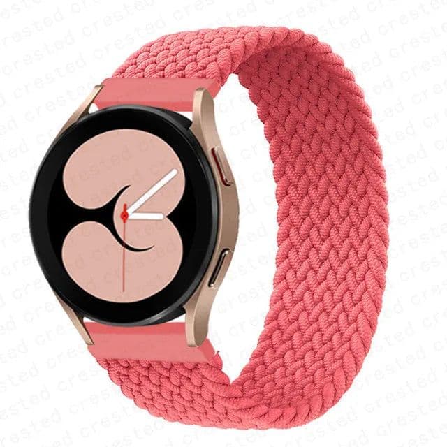 image-I LOVE LUO Braided Solo Loop Band for Samsung & Huawei Watches - 20mm/22mm