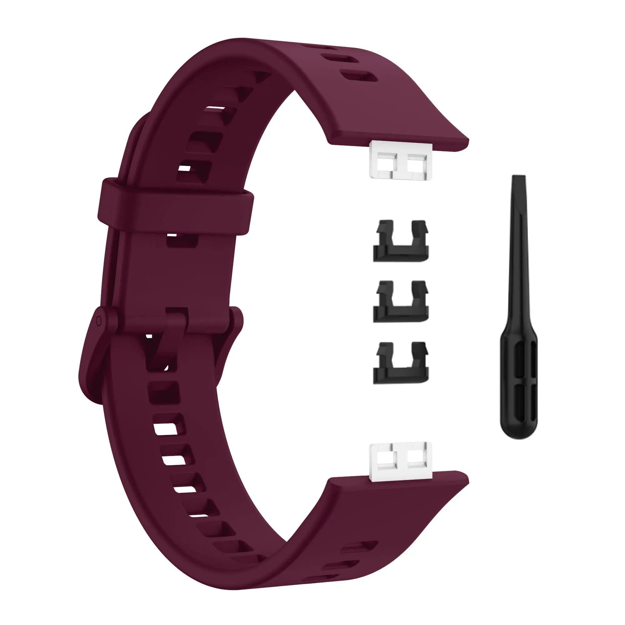 image-Hero Iand Silicone Watchband for Huawei Watch Fit - Breathable & Durable Strap
