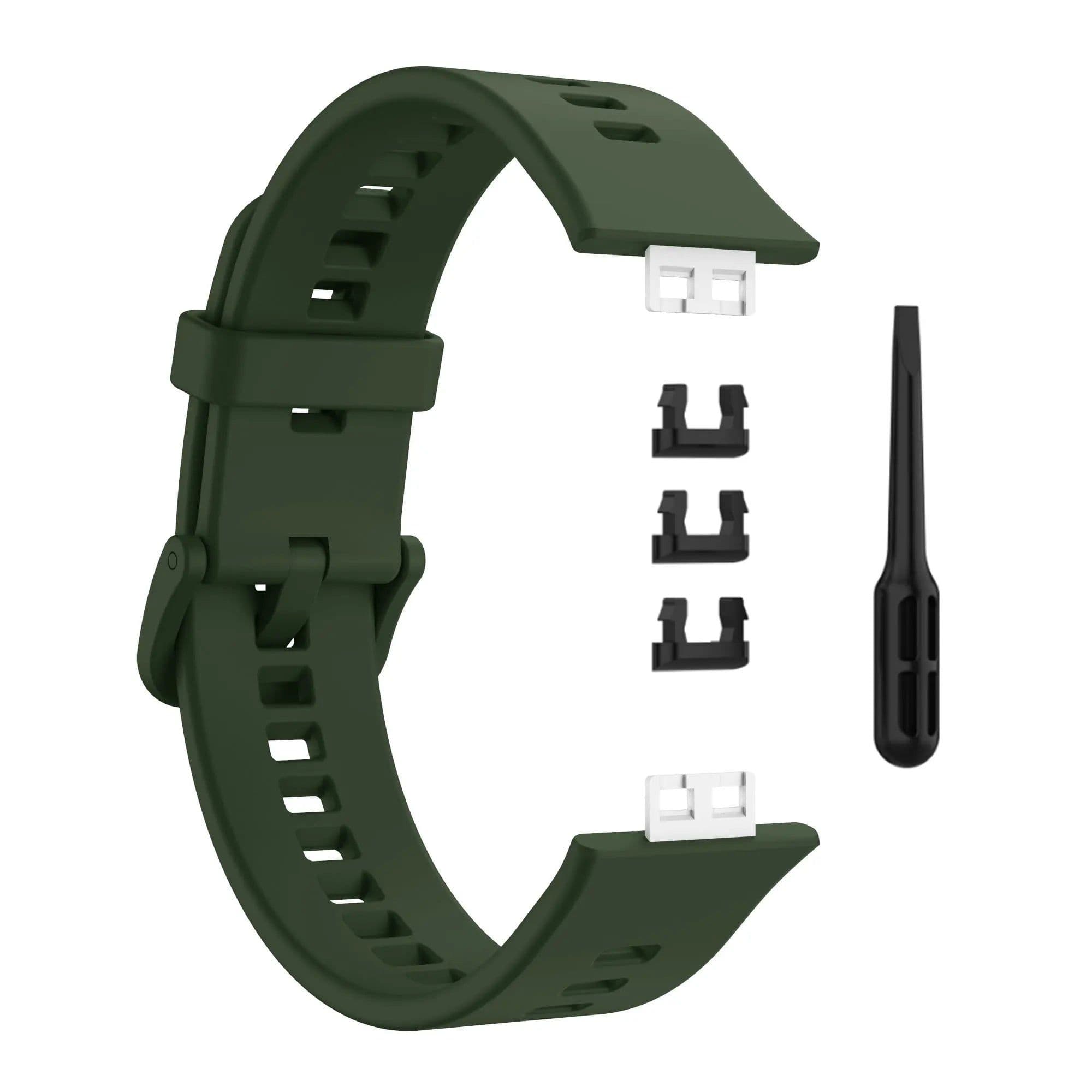 image-Hero Iand Silicone Watchband for Huawei Watch Fit - Breathable & Durable Strap