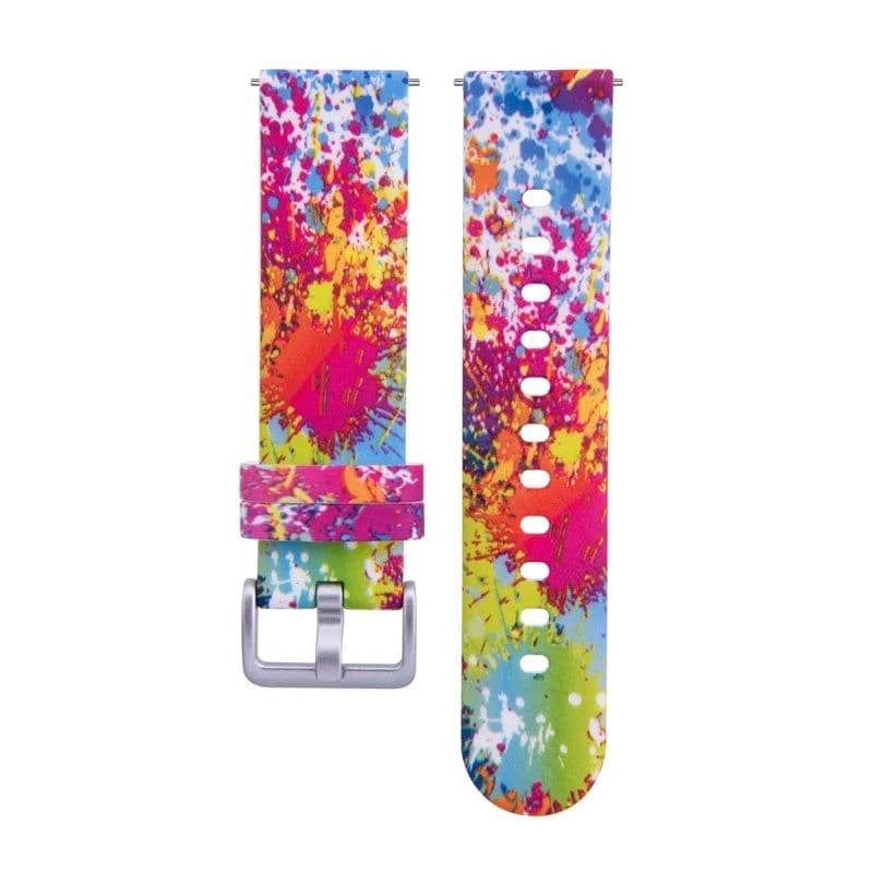 image-JAVRICK Adjustable 20mm Silicone Watch Strap for Kids Smart Watches