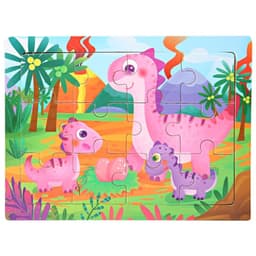 image-skxnier Wooden 3D Jigsaw Puzzle Toy for Kids - Educational Animal Game