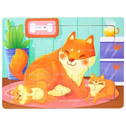 image-skxnier Wooden 3D Jigsaw Puzzle Toy for Kids - Educational Animal Game