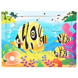 image-skxnier Wooden 3D Jigsaw Puzzle Toy for Kids - Educational Animal Game