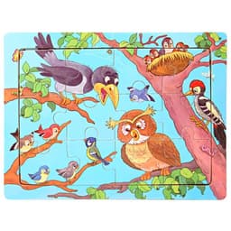 image-skxnier Wooden 3D Jigsaw Puzzle Toy for Kids - Educational Animal Game