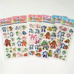 image-HZFZ Colourful Animal Stickers - Fun Doodle Toys for Kids - 6pcs Set