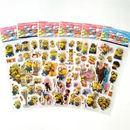 image-HZFZ Colourful Animal Stickers - Fun Doodle Toys for Kids - 6pcs Set