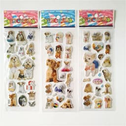 image-HZFZ Colourful Animal Stickers - Fun Doodle Toys for Kids - 6pcs Set