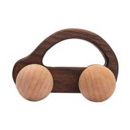 image-Baby Carrier Wooden Car Blocks - Educational Beech Wood Toys for Children