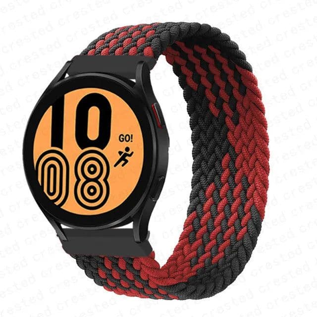 image-I LOVE LUO Braided Solo Loop Band for Samsung & Huawei Watches - 20mm/22mm