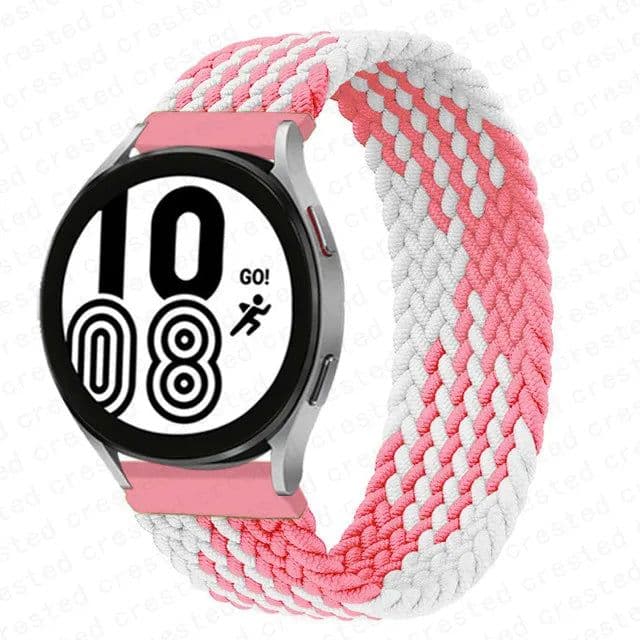 image-I LOVE LUO Braided Solo Loop Band for Samsung & Huawei Watches - 20mm/22mm