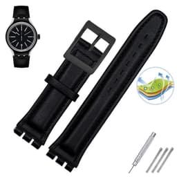 image-ZETHYDUM Genuine Leather Wrist Strap – Durable & Stylish Watchband 17mm 19mm