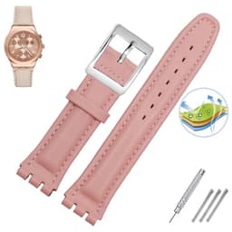 image-ZETHYDUM Genuine Leather Wrist Strap – Durable & Stylish Watchband 17mm 19mm