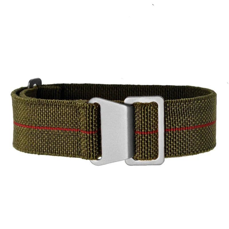 image-UYRBKS Nylon Elastic Watch Strap 20mm 22mm for Smart and Traditional Watches
