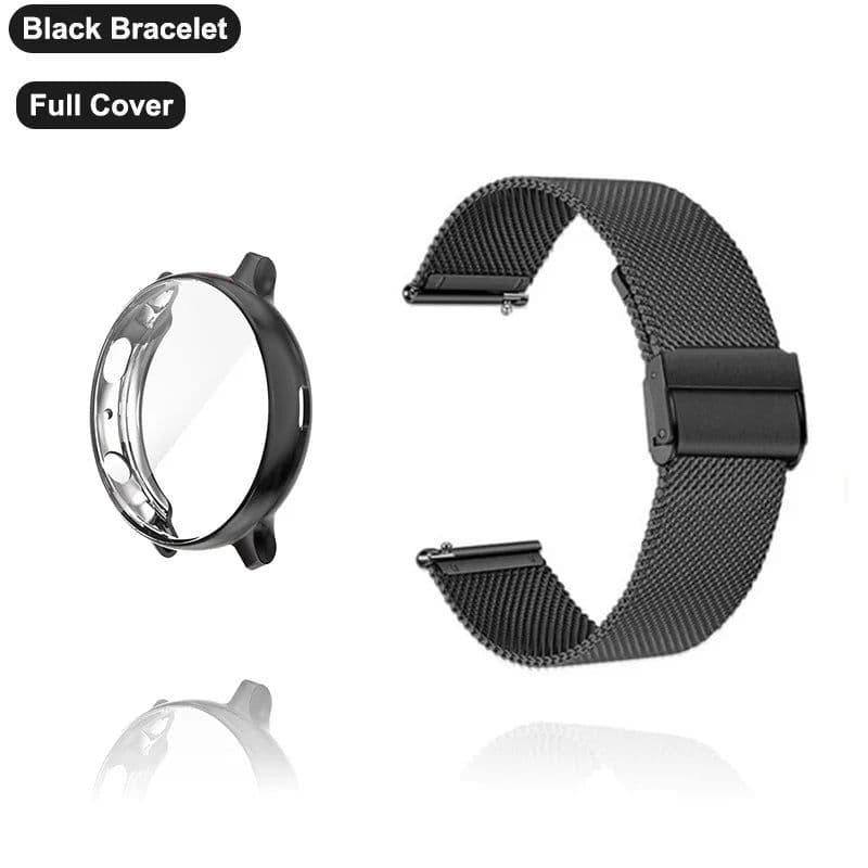 image-JLGroppod Stylish Milanese Watch Strap with Case for Samsung Galaxy Watch
