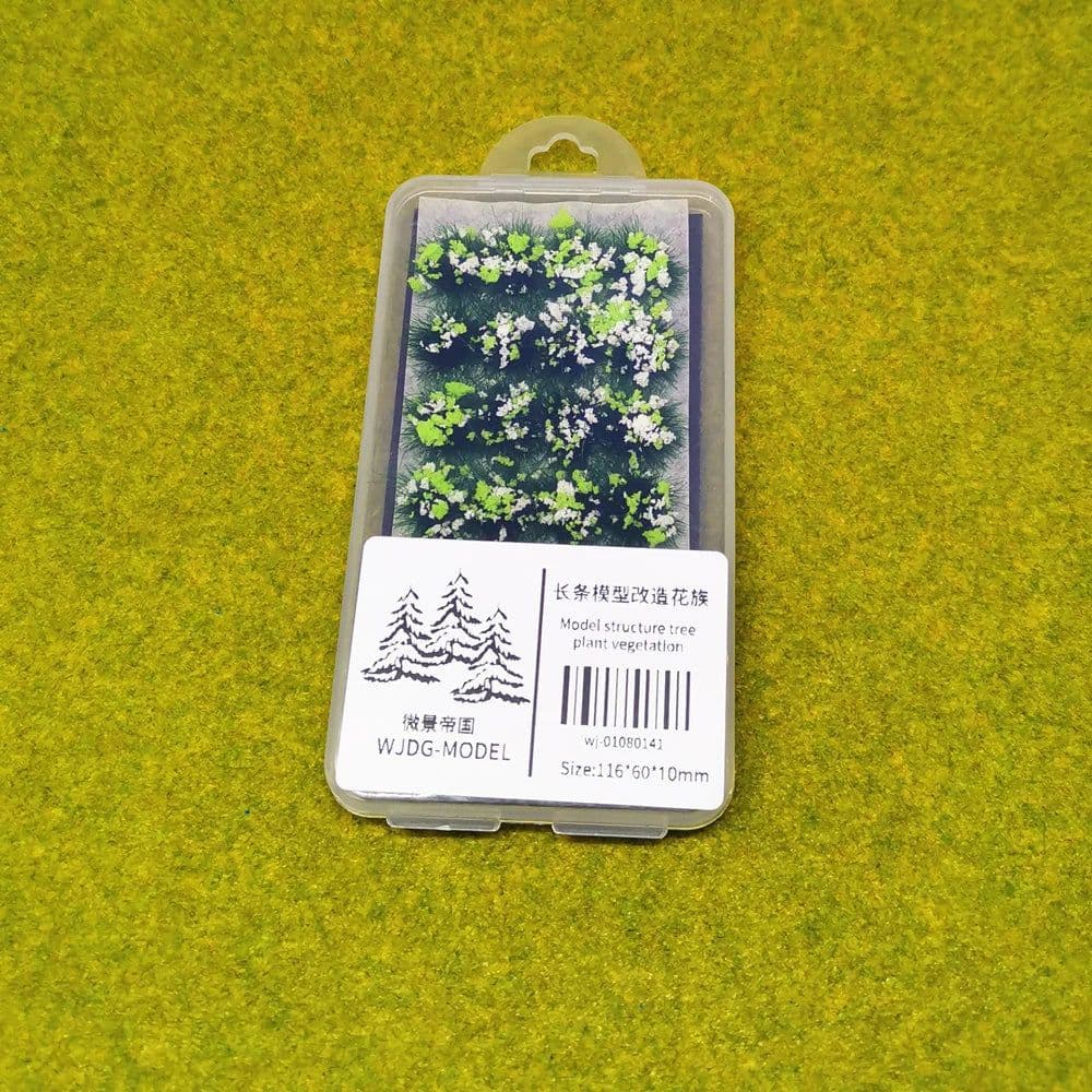 image-WJDG-Model Mini Flower Clusters for Realistic DIY Scenery & Landscapes