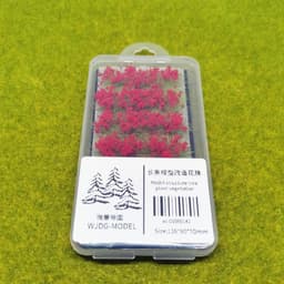 image-WJDG-Model Mini Flower Clusters for Realistic DIY Scenery & Landscapes
