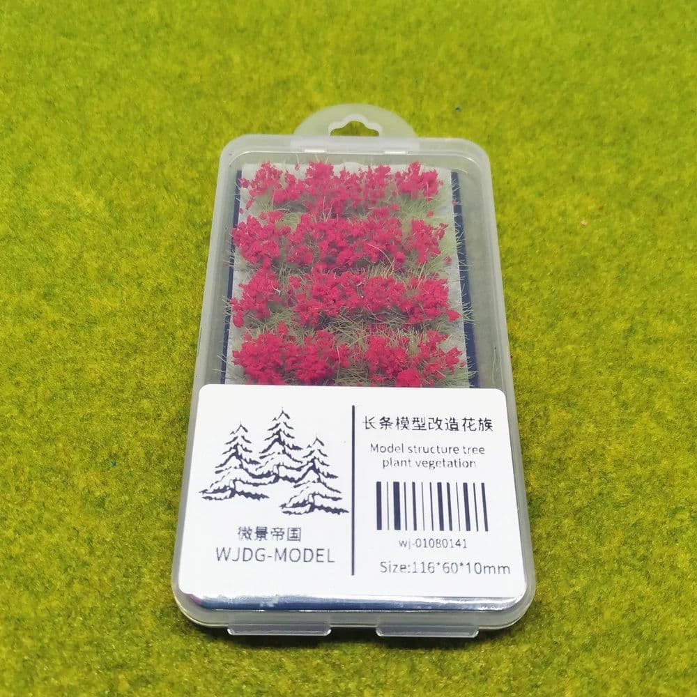 image-WJDG-Model Mini Flower Clusters for Realistic DIY Scenery & Landscapes