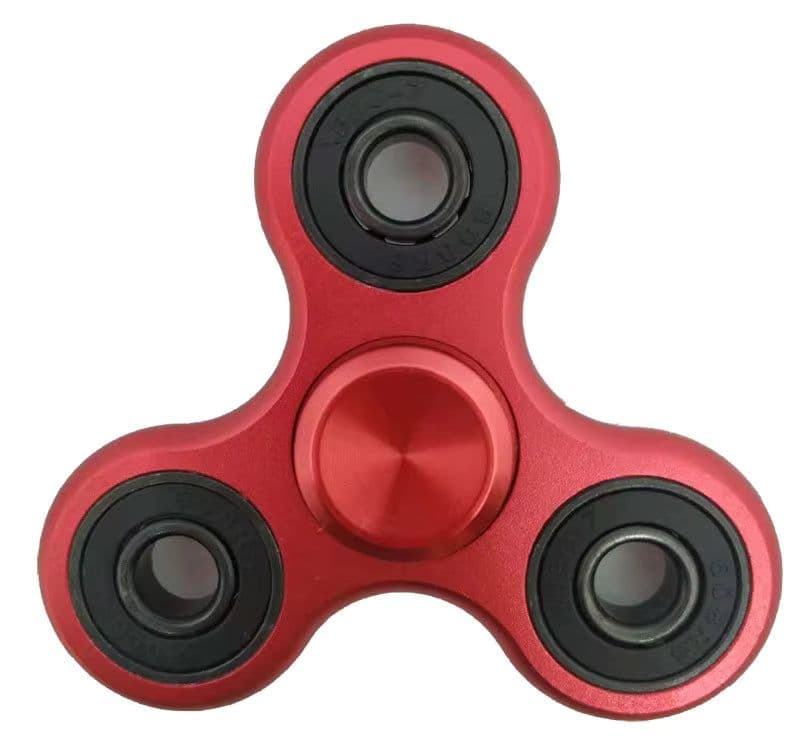 image-Fradoo Triangle Metal Spinner - R188 Bearing for Long Spin Times