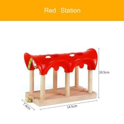 image-Wooden Train Track Accessories - Educational Fun for Kids - Track Toys