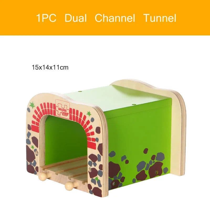 image-Wooden Train Track Accessories - Educational Fun for Kids - Track Toys