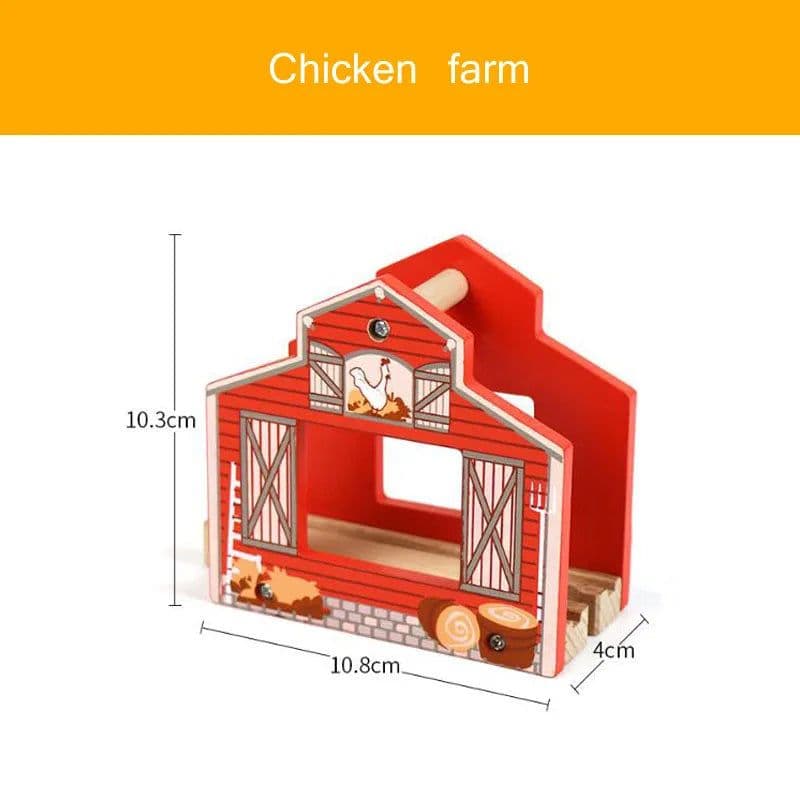 image-Wooden Train Track Accessories - Educational Fun for Kids - Track Toys