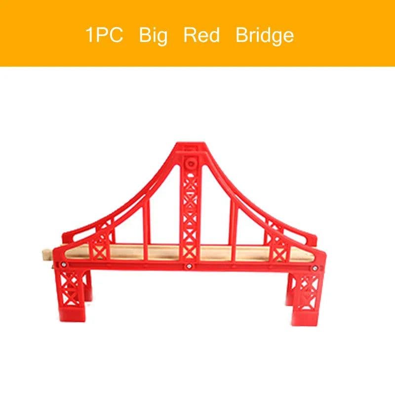image-Wooden Train Track Accessories - Educational Fun for Kids - Track Toys