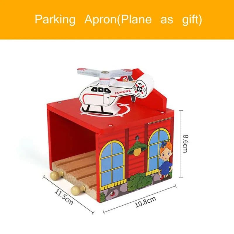 image-Wooden Train Track Accessories - Educational Fun for Kids - Track Toys