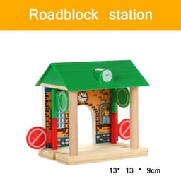 image-Wooden Train Track Accessories - Educational Fun for Kids - Track Toys