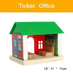 image-Wooden Train Track Accessories - Educational Fun for Kids - Track Toys