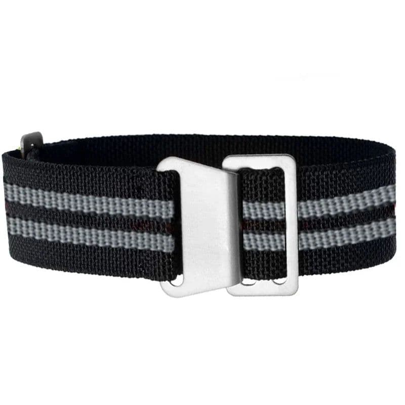 image-UYRBKS Nylon Elastic Watch Strap 20mm 22mm for Smart and Traditional Watches