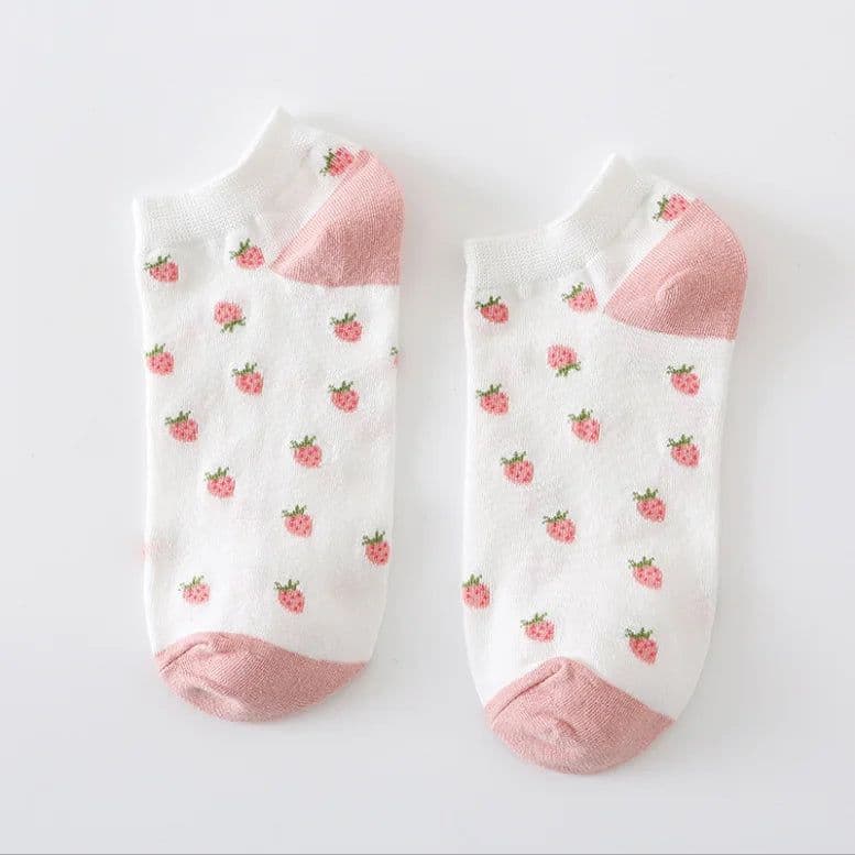 image-LPZBMHSOCK Floral Breathable Cotton Socks - Classic Casual Wear