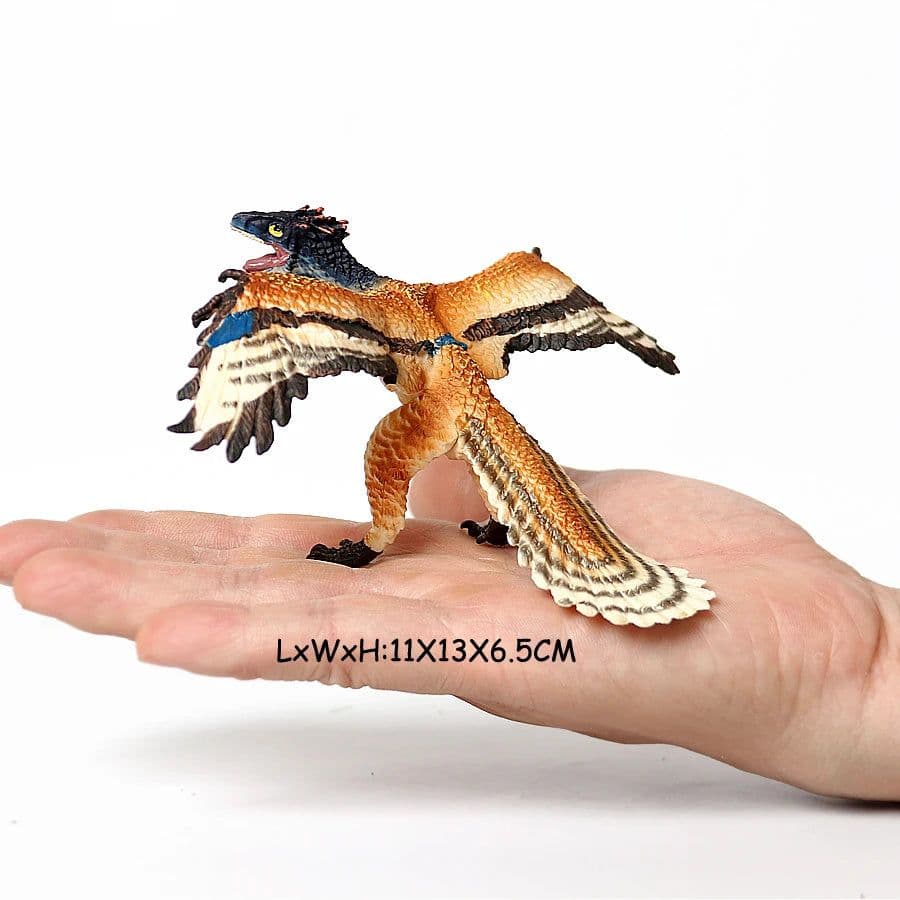 image-SamKaLa Pteranodon Model - Realistic PVC Dinosaur Figure for Collectors