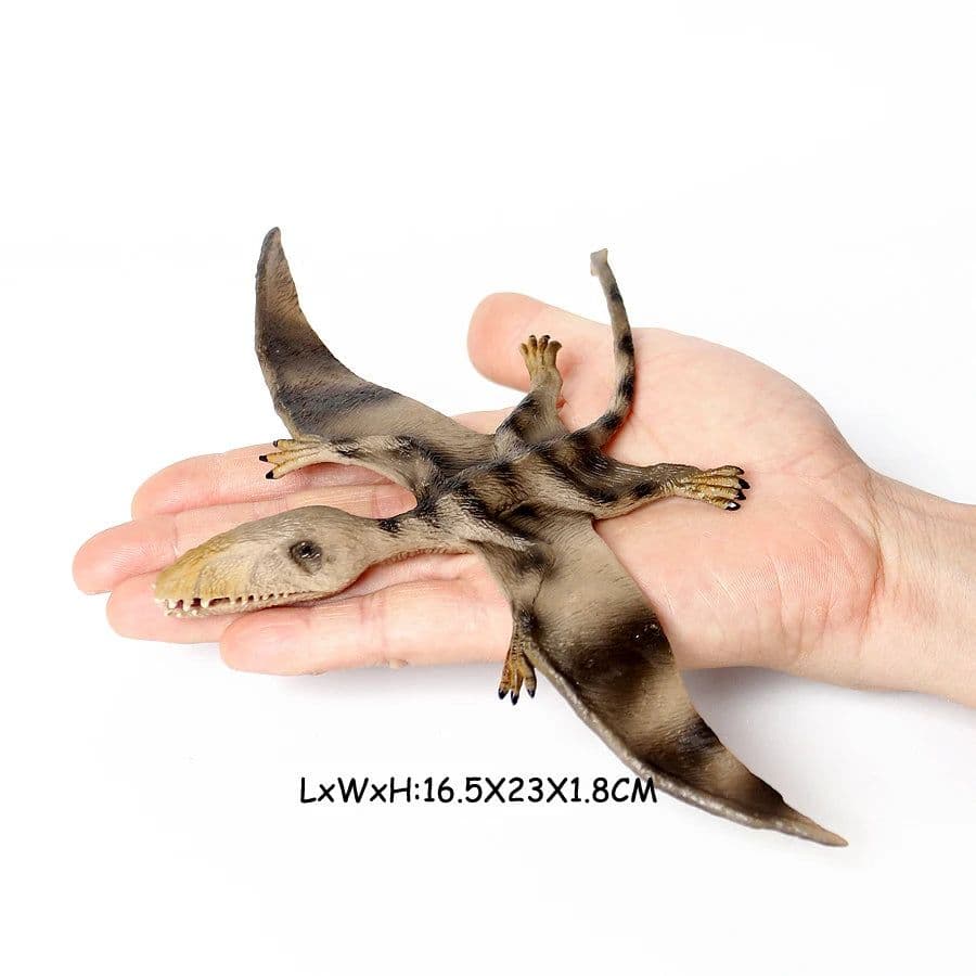 image-SamKaLa Pteranodon Model - Realistic PVC Dinosaur Figure for Collectors
