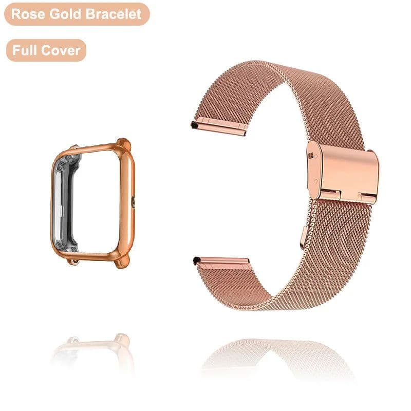 image-JLGroppod Milanese Watchband for Amazfit - Stylish & Durable 20mm Strap