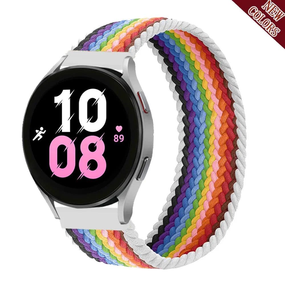 image-I LOVE LUO Braided Solo Loop Band for Samsung & Huawei Watches - 20mm/22mm