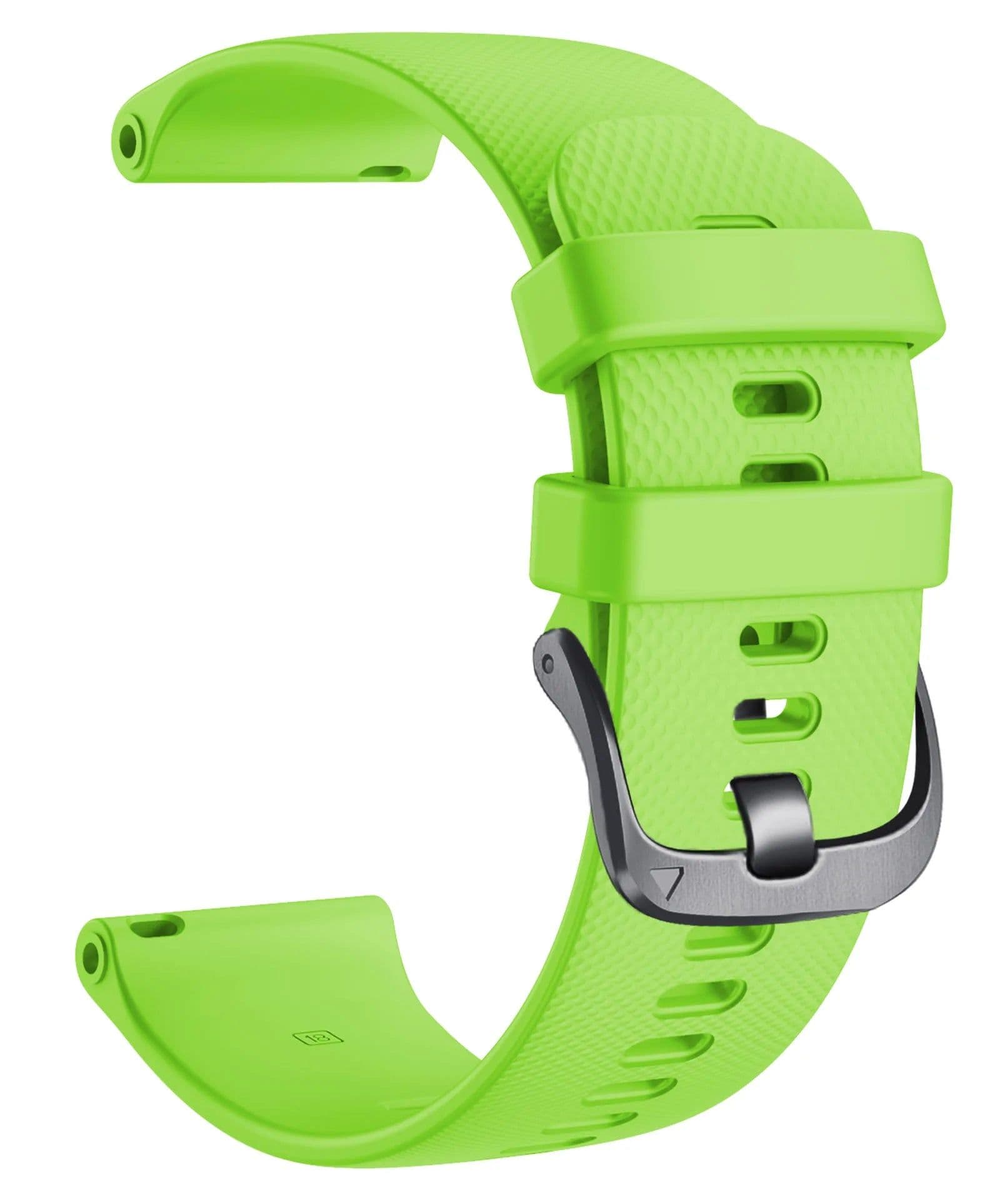 image-Garmin Silicone Watchband - Quick Release Strap for Vivoactive & More