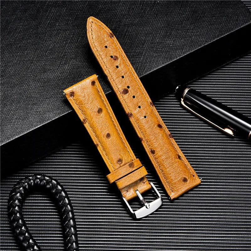 image-Luffyte Leather Watchband - Quick Release Design For Most Flat Watches
