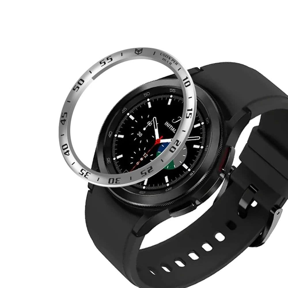 image-UIENIE Stylish Bezel Ring for Samsung Galaxy Watch 4 Classic 46mm - Unique Design
