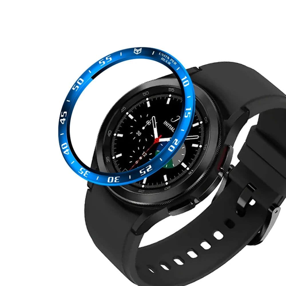 image-UIENIE Stylish Bezel Ring for Samsung Galaxy Watch 4 Classic 46mm - Unique Design