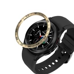 image-UIENIE Stylish Bezel Ring for Samsung Galaxy Watch 4 Classic 46mm - Unique Design