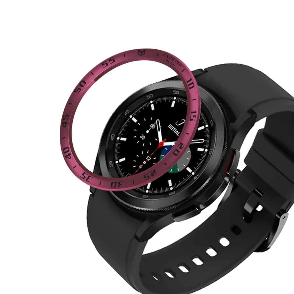 image-UIENIE Stylish Bezel Ring for Samsung Galaxy Watch 4 Classic 46mm - Unique Design